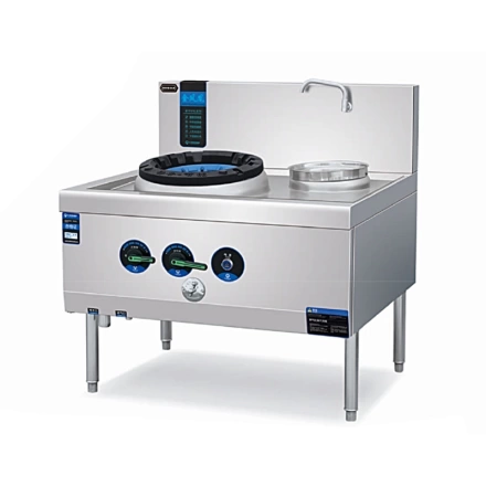 Bếp á 1 họng quạt thổi 1 bầu nước Meichu GZ JFH