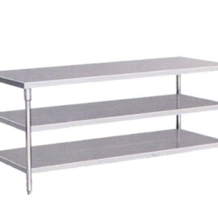 Bàn inox 3 tầng