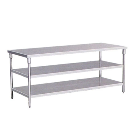 Bàn inox 3 tầng