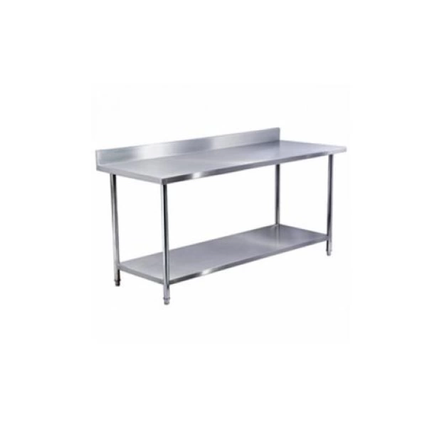 Bàn inox 1 - 2 tầng có thành chắn