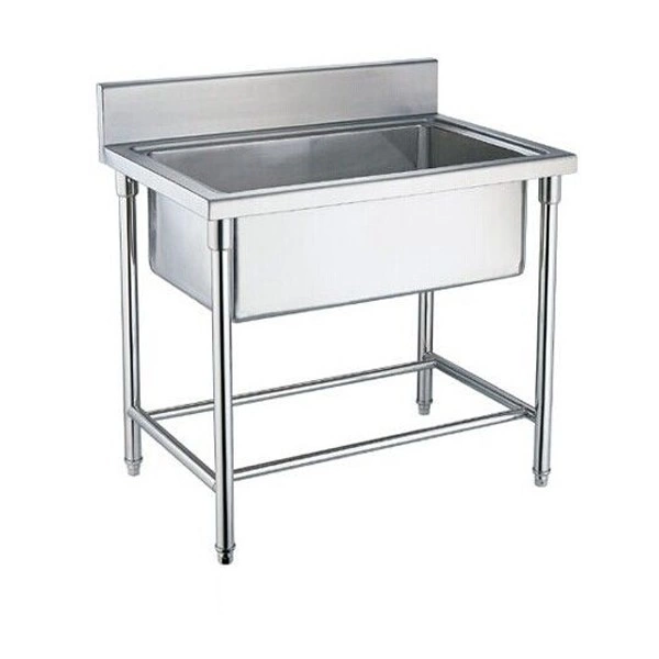 Chậu rửa đơn inox công nghiệp