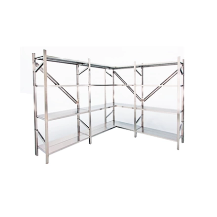 Giá góc inox 1-5 tầng