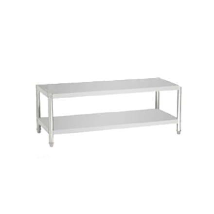 Giá kệ phẳng inox 2 tầng