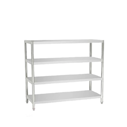 Giá kệ phẳng inox 4 tầng