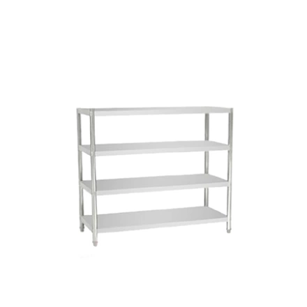 Giá kệ phẳng inox 4 tầng