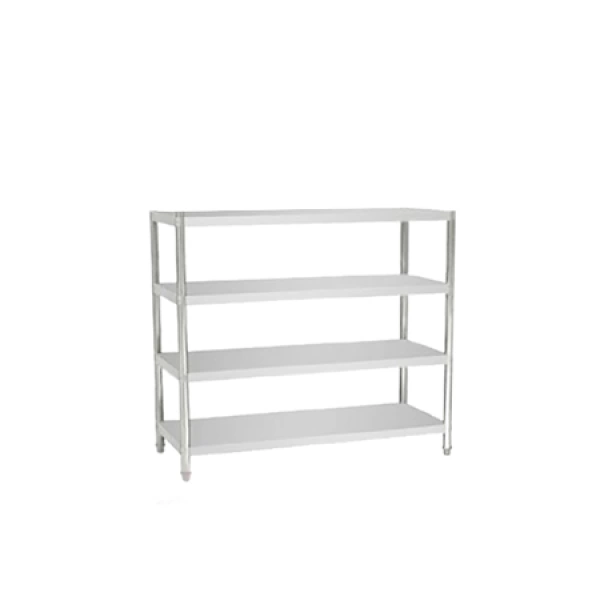 Giá kệ phẳng inox 4 tầng