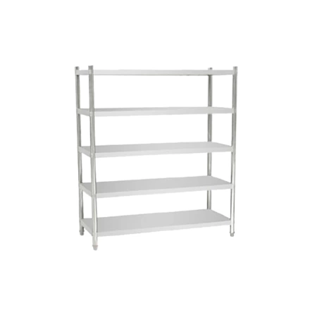 Giá kệ phẳng inox 5 tầng
