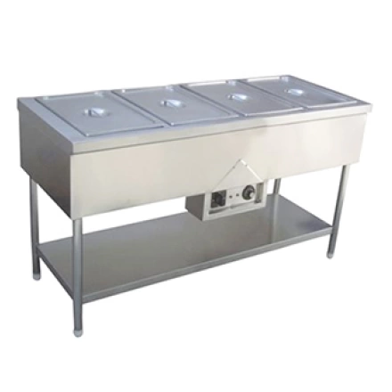 Quầy inox giữ nóng thức ăn