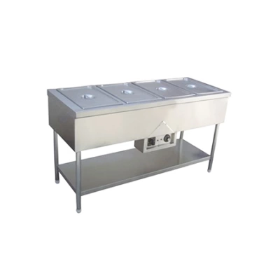 Quầy inox giữ nóng thức ăn