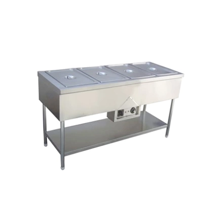 Quầy inox giữ nóng thức ăn