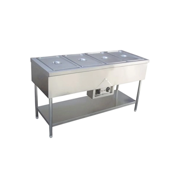 Quầy inox giữ nóng thức ăn