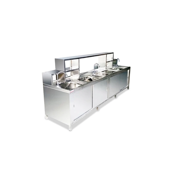 Quầy inox pha chế cà phê