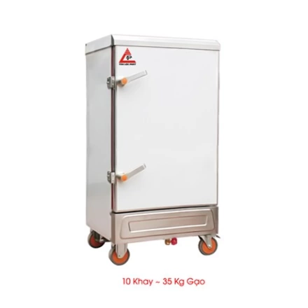 TỦ NẤU CƠM DÙNG GAS 10 KHAY