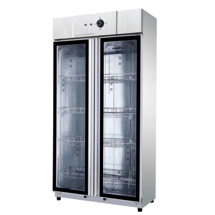 Tủ sấy bát đĩa 2 cánh kính