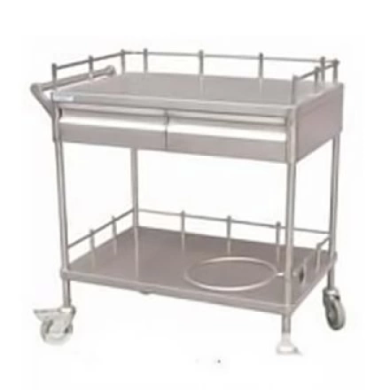 XE ĐẨY CẤP PHÁT THUỐC BỆNH VIỆN INOX TLP03