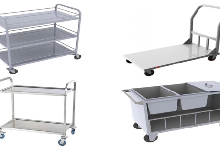 Tại sao nên chon mua xe đẩy hàng inox cho bếp công nghiệp?