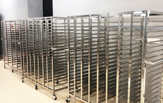 Xe đẩy khay cơm inox chất lượng và giá tốt nhất