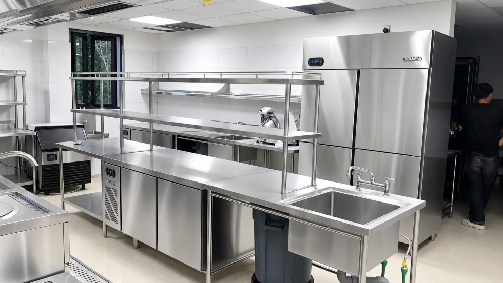 Bàn đông công nghiệp inox chính hãng tại Tân Lộc Phát