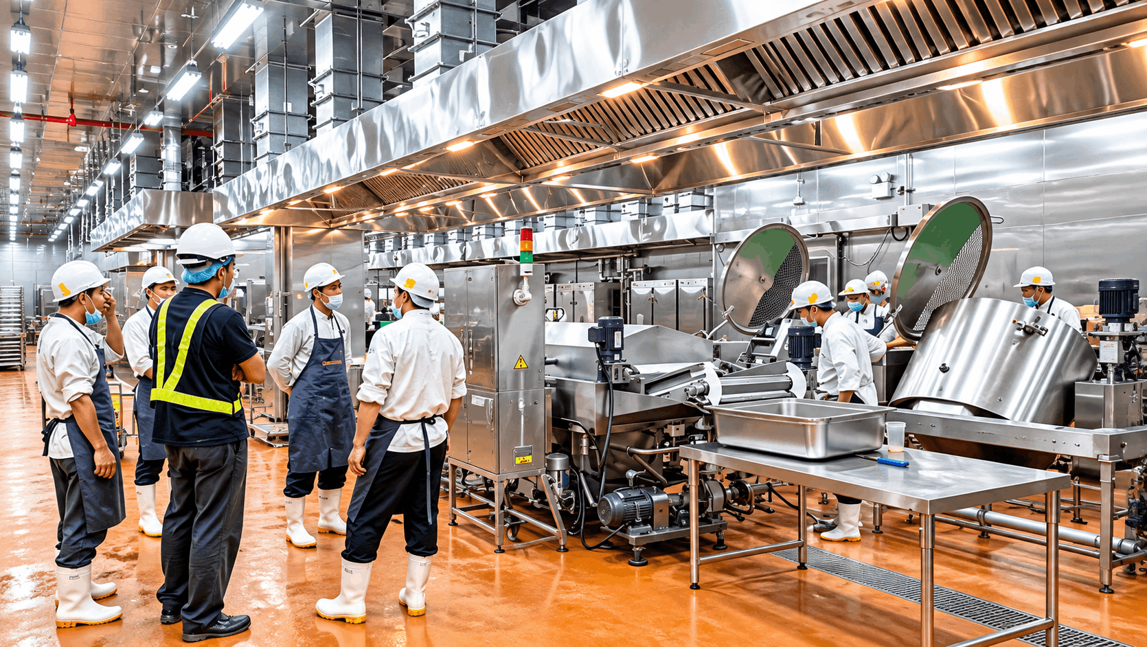 Bố trí hệ thống hút khói khu bếp nhà hàng