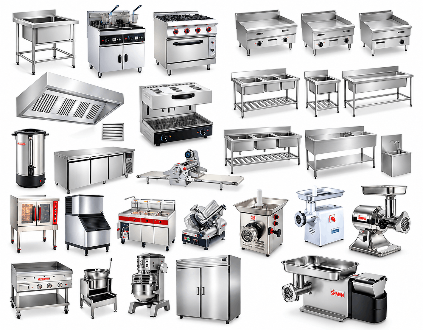 Danh sách thiết bị bếp nhà hàng cần lựa chọn theo menu và mặt bằng